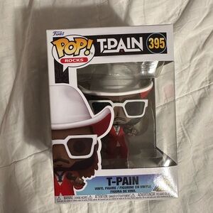 Funko Pop Rocks T-Pain Figure with Red and White Outfit